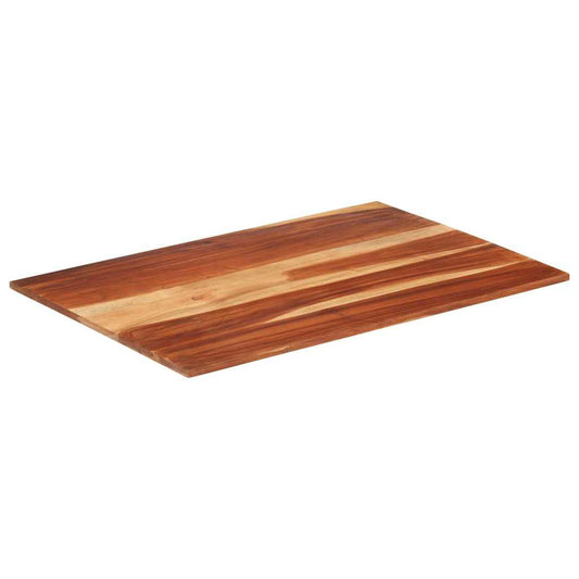 vidaXL Επιφάνεια Τραπεζιού Στρογγυλή 15-16 χιλ. 60x90 εκ. Ξύλο Ακακίας