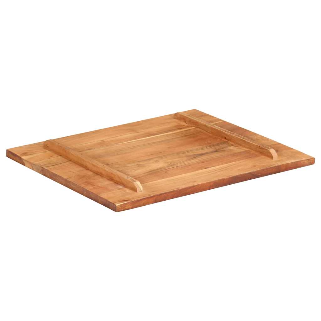 vidaXL Επιφάνεια Τραπεζιού 25-27 χιλ. 60x70 εκ. Ξύλο Ακακίας