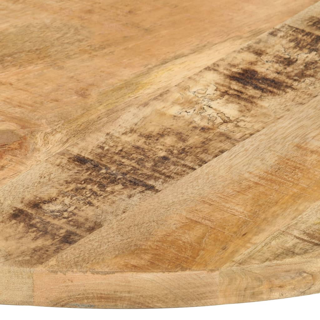 vidaXL Επιφάνεια Τραπεζιού Στρογγυλή 25-27 χιλ. 70 εκ. Ξύλο Μάνγκο