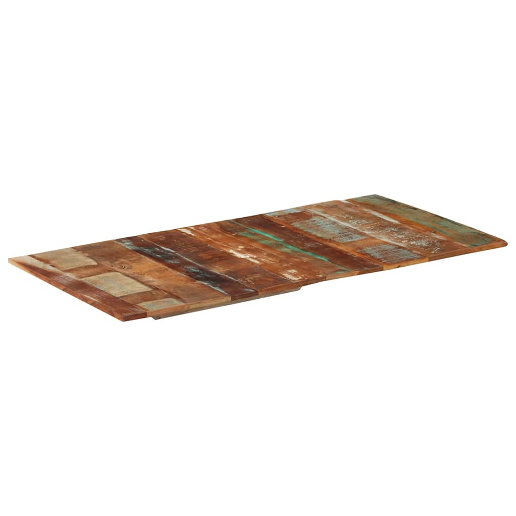 vidaXL Επιφάνεια Τραπεζιού Ορθ. 60x120 εκ 15-16 χιλ Μασίφ Ανακ. Ξύλο