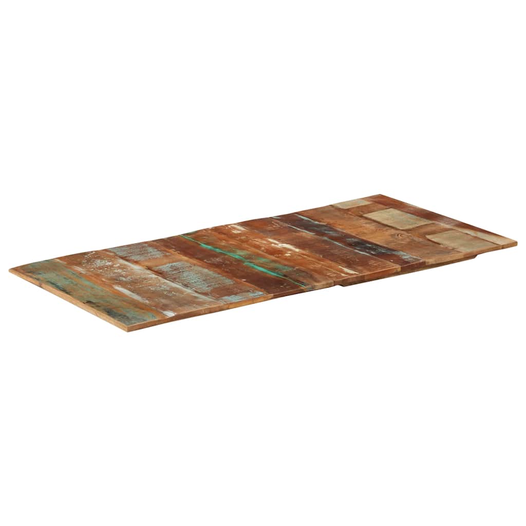 vidaXL Επιφάνεια Τραπεζιού Ορθ. 60x120 εκ 15-16 χιλ Μασίφ Ανακ. Ξύλο