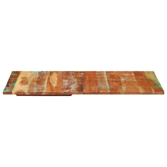 vidaXL Επιφάνεια Τραπεζιού Ορθ. 60x140 εκ. 25-27 χιλ. Μασίφ Ανακ. Ξύλο
