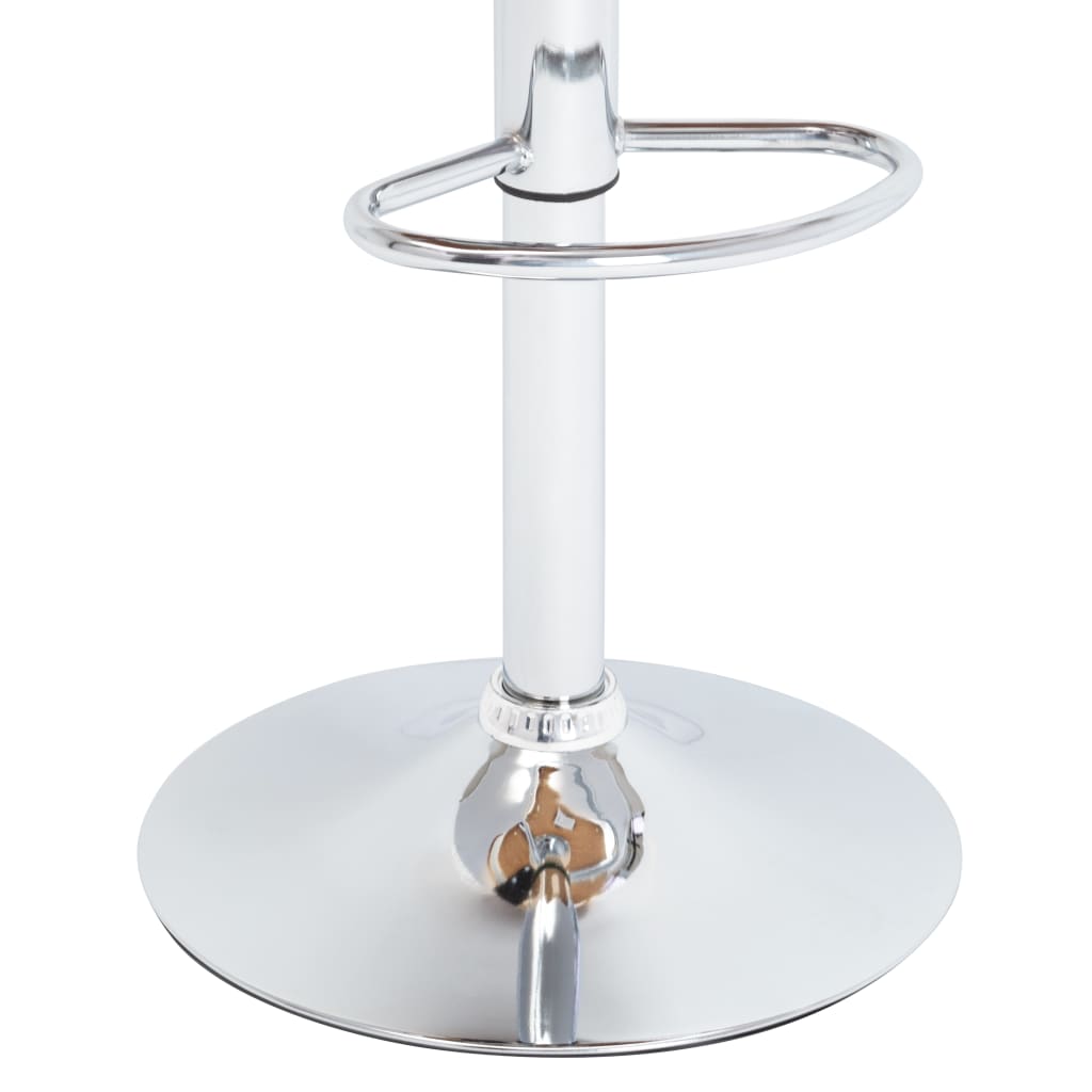 vidaXL Σκαμπό Μπαρ Μαύρο από Συνθετικό Δέρμα