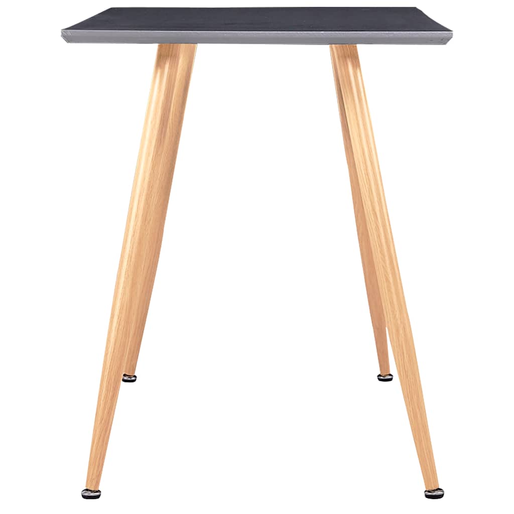 vidaXL Τραπεζαρία Γκρι / Χρώμα Δρυός 120 x 60 x 74 εκ. από MDF