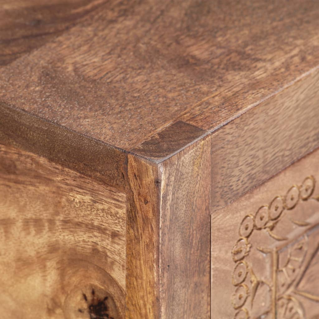 vidaXL Τραπέζι Κονσόλα 90 x 30 x 75 εκ. από Μασίφ Ξύλο Μάνγκο