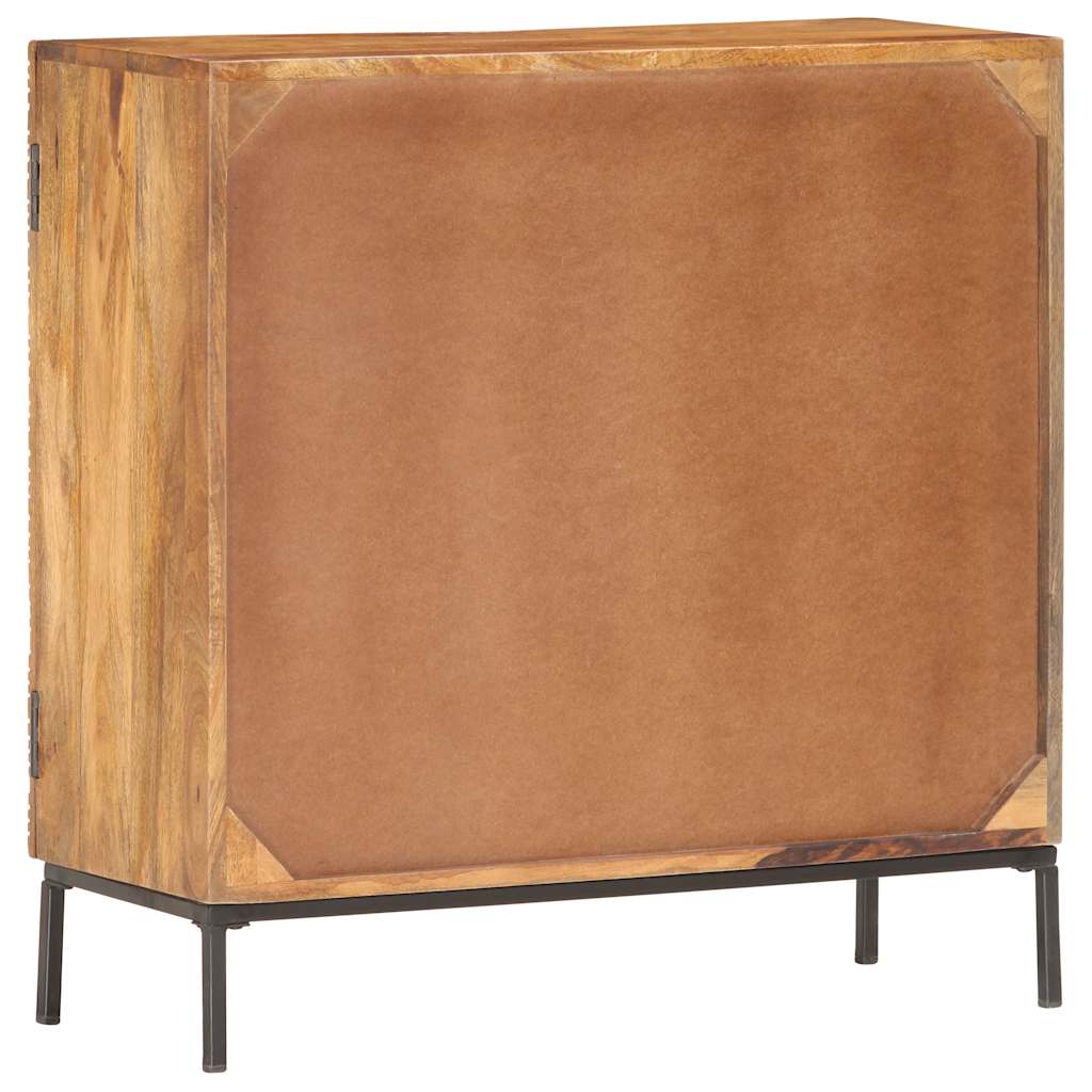 vidaXL Ντουλάπι 75 x 30 x 75 εκ. από Μασίφ Ξύλο Μάνγκο