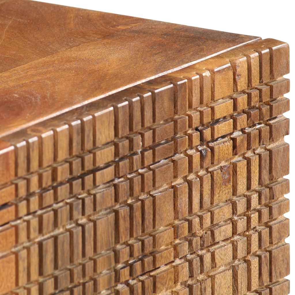 vidaXL Ντουλάπι 75 x 30 x 75 εκ. από Μασίφ Ξύλο Μάνγκο