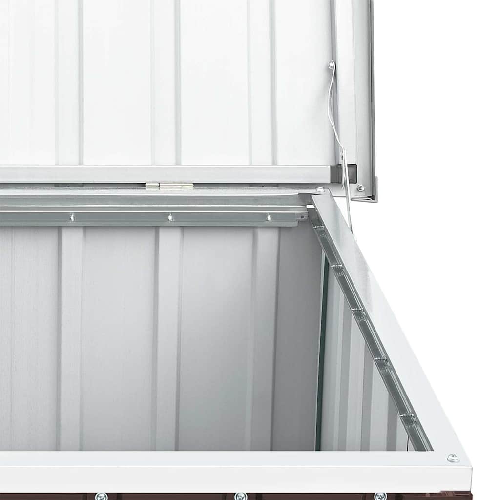 vidaXL Μπαούλο Αποθήκευσης Κήπου Καφέ 109 x 67 x 65 εκ.