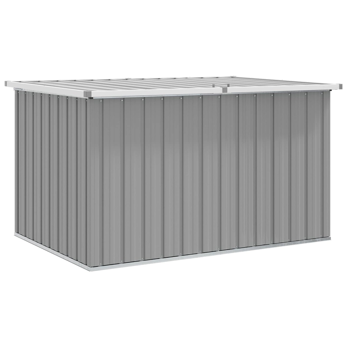 vidaXL Μπαούλο Αποθήκευσης Κήπου Γκρι 150 x 101 x 91 εκ.