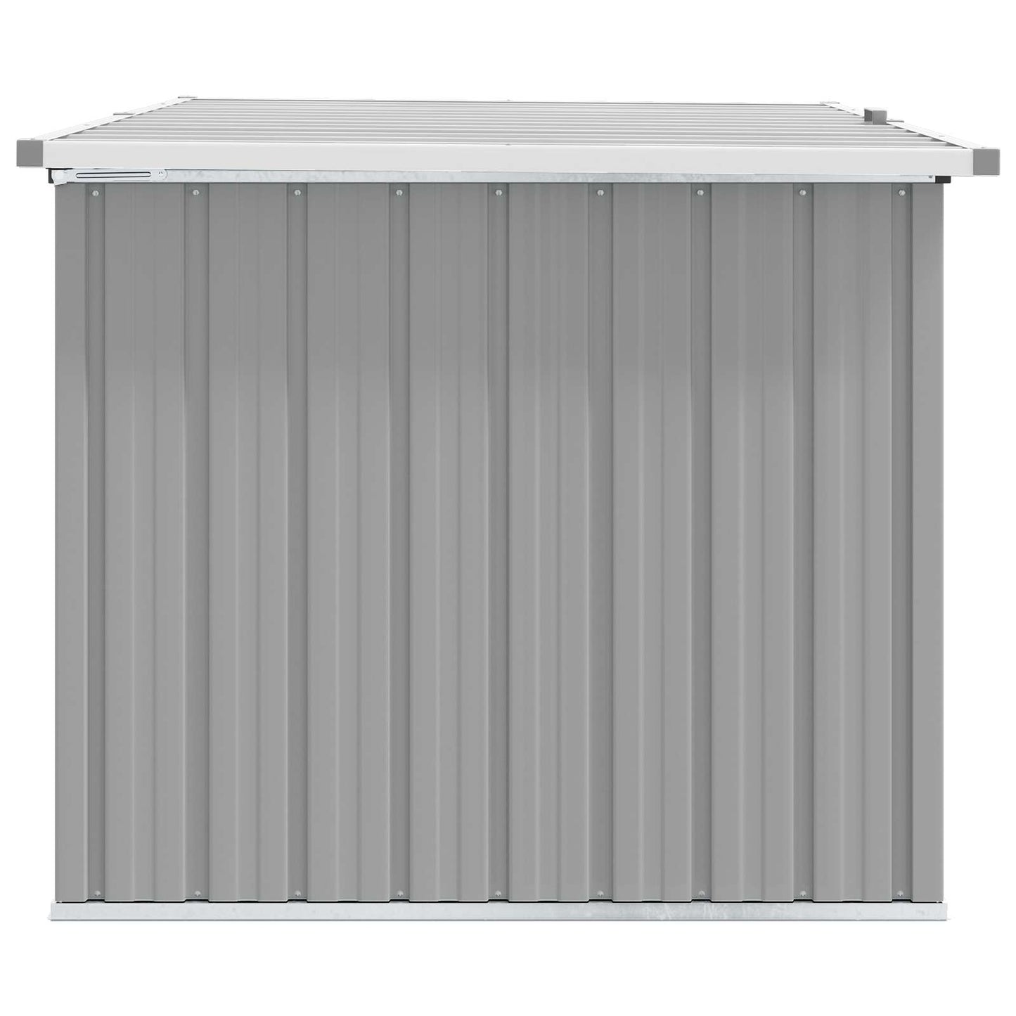 vidaXL Μπαούλο Αποθήκευσης Κήπου Γκρι 150 x 101 x 91 εκ.