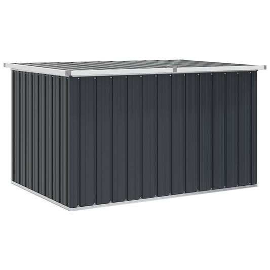 vidaXL Μπαούλο Αποθήκευσης Κήπου Ανθρακί 150 x 101 x 91 εκ.