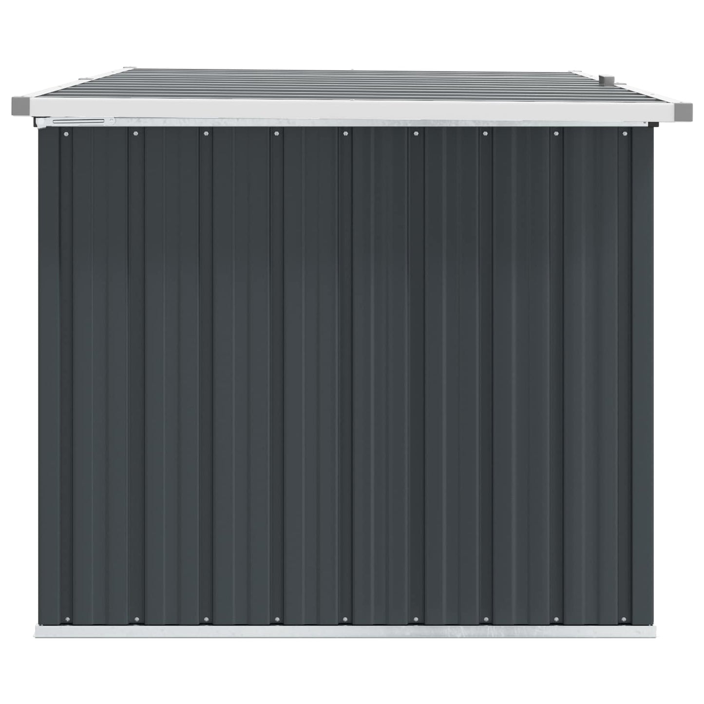 vidaXL Μπαούλο Αποθήκευσης Κήπου Ανθρακί 150 x 101 x 91 εκ.