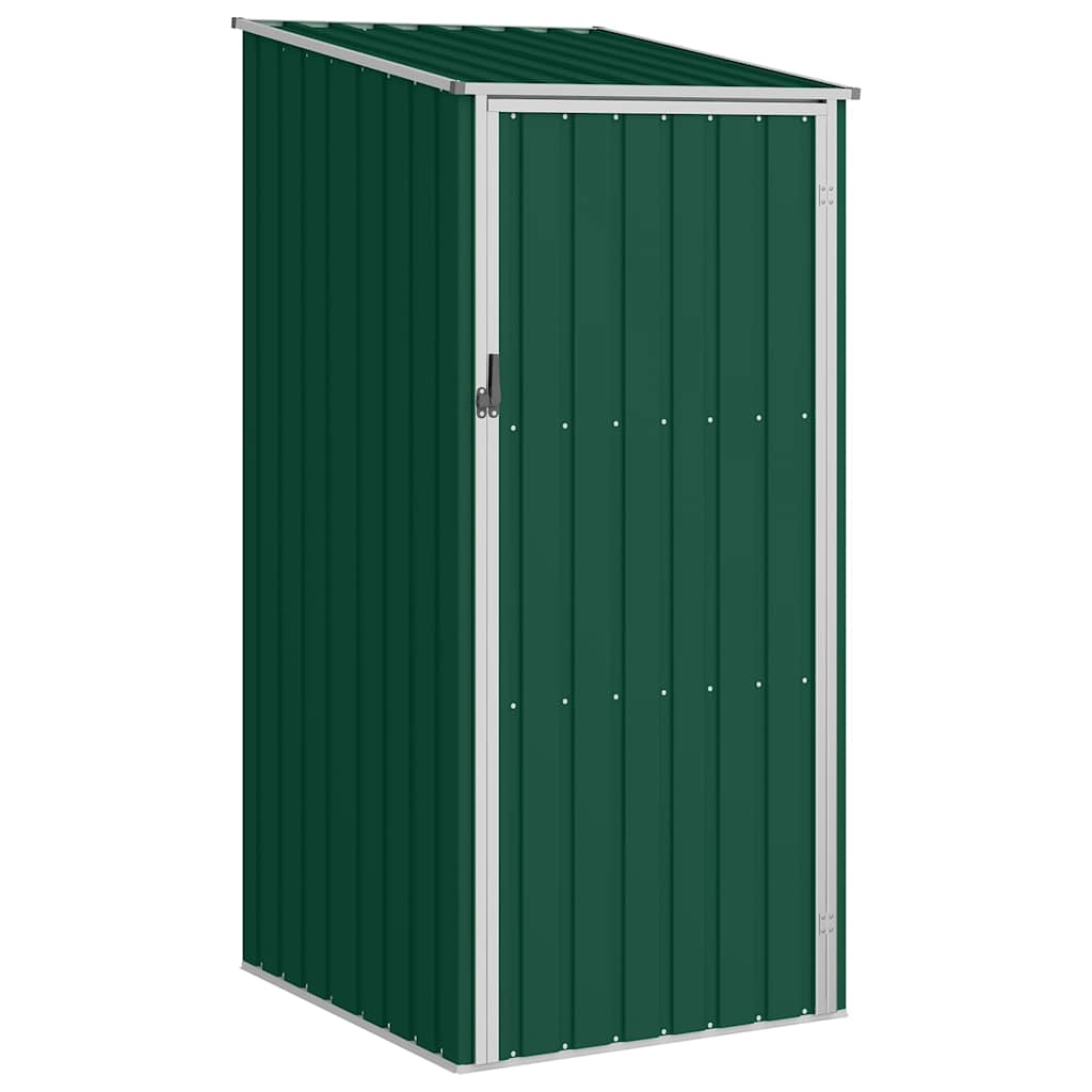 vidaXL Αποθήκη Κήπου Πράσινη 87 x 98 x 159 εκ. από Γαλβανισμένο Ατσάλι