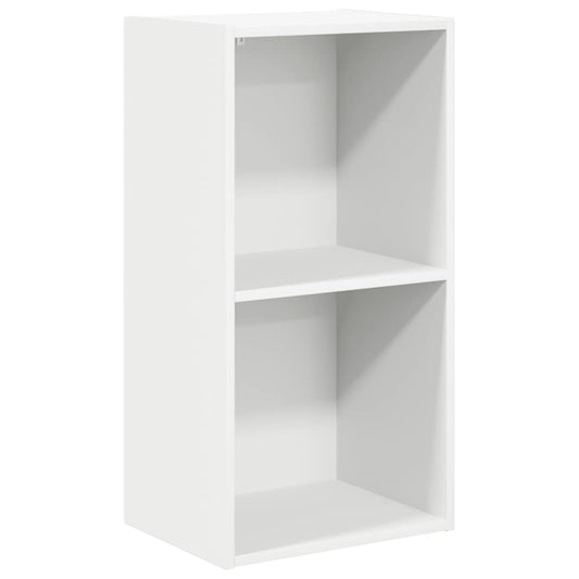 vidaXL Βιβλιοθήκη Λευκό 40x30x76,5 cm Ξύλινη κατασκευή