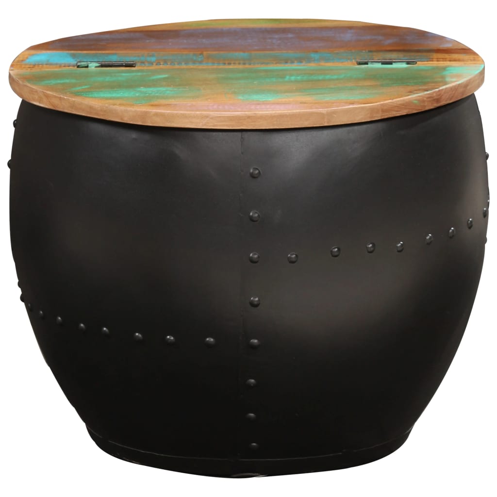 vidaXL Τραπεζάκι Σαλονιού 53 x 43 εκ. από Μασίφ Ανακυκλωμένο Ξύλο