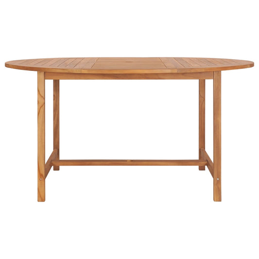 vidaXL Τραπέζι Κήπου 150 x 76 εκ. από Μασίφ Ξύλο Teak