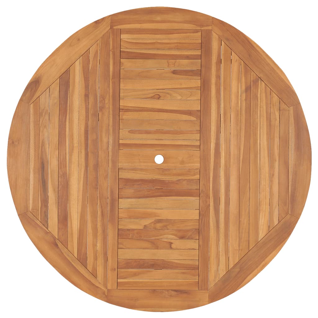 vidaXL Τραπέζι Κήπου 150 x 76 εκ. από Μασίφ Ξύλο Teak