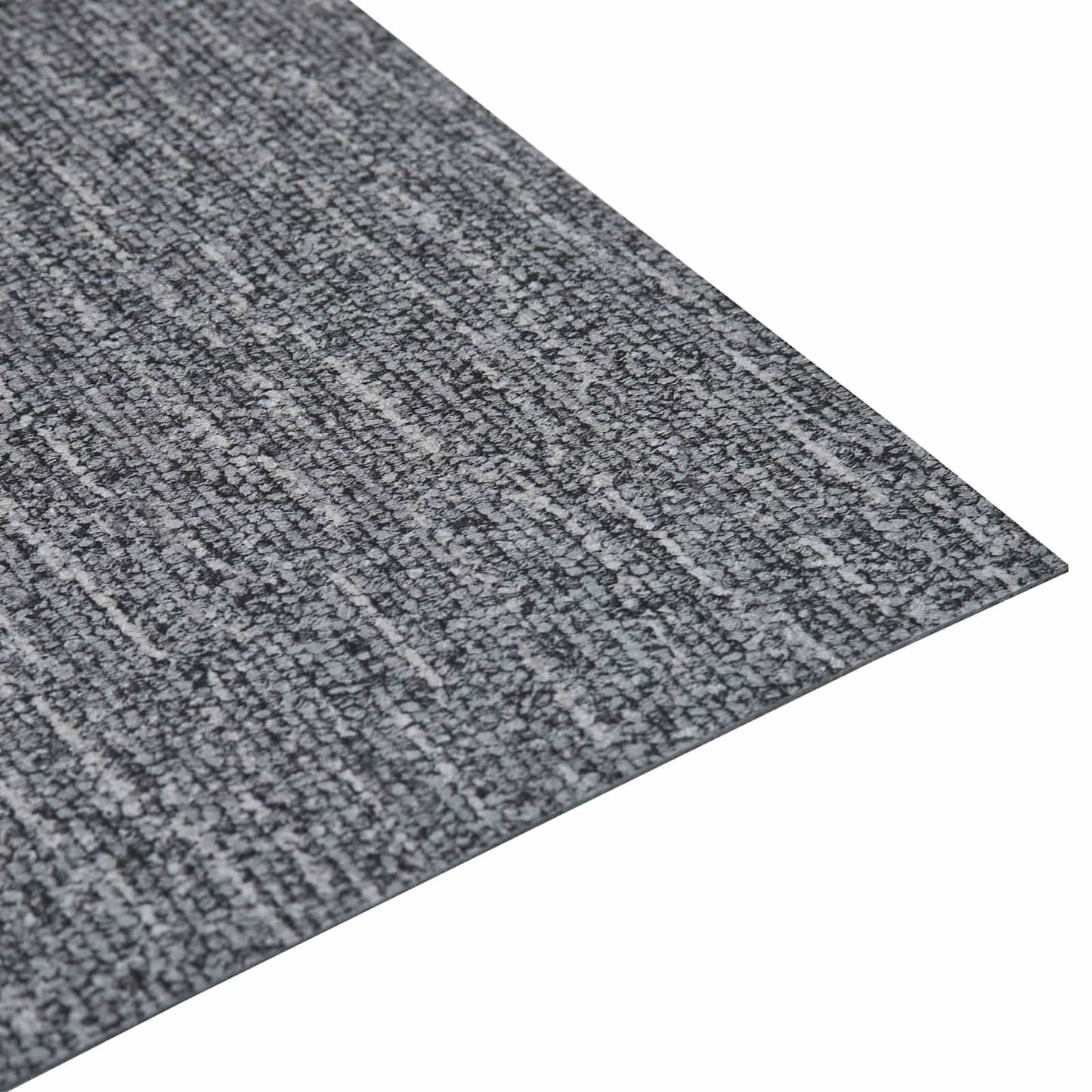 vidaXL Πλάκες Δαπέδου 5,11 τ.μ. 55 pcs PVC Λευκό και Γκρι
