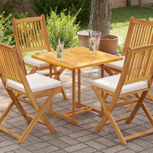 vidaXL Επιφάνεια Τραπεζιού 70 x 70 x 2,5 εκ. από Μασίφ Ξύλο Teak