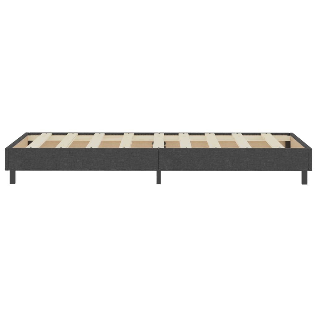 vidaXL Πλαίσιο Κρεβατιού Boxspring Γκρι 100 x 200 εκ. Υφασμάτινο