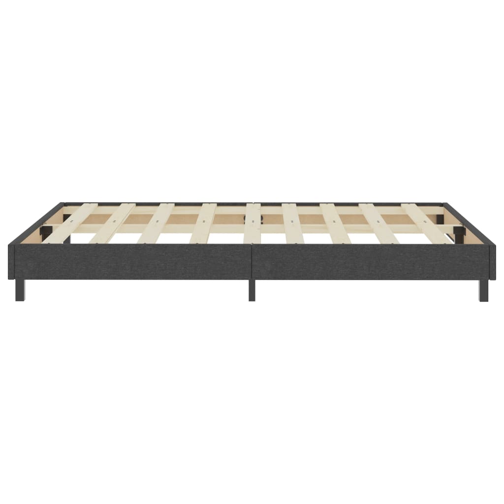 vidaXL Πλαίσιο Κρεβατιού Boxspring Γκρι 140 x 200 εκ. Υφασμάτινο
