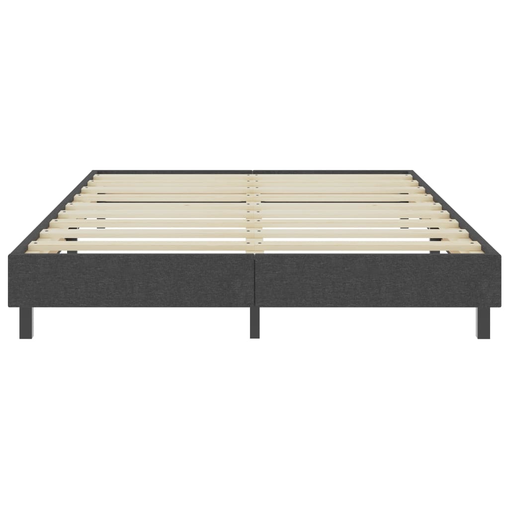 vidaXL Πλαίσιο Κρεβατιού Boxspring Γκρι 160 x 200 εκ. Υφασμάτινο