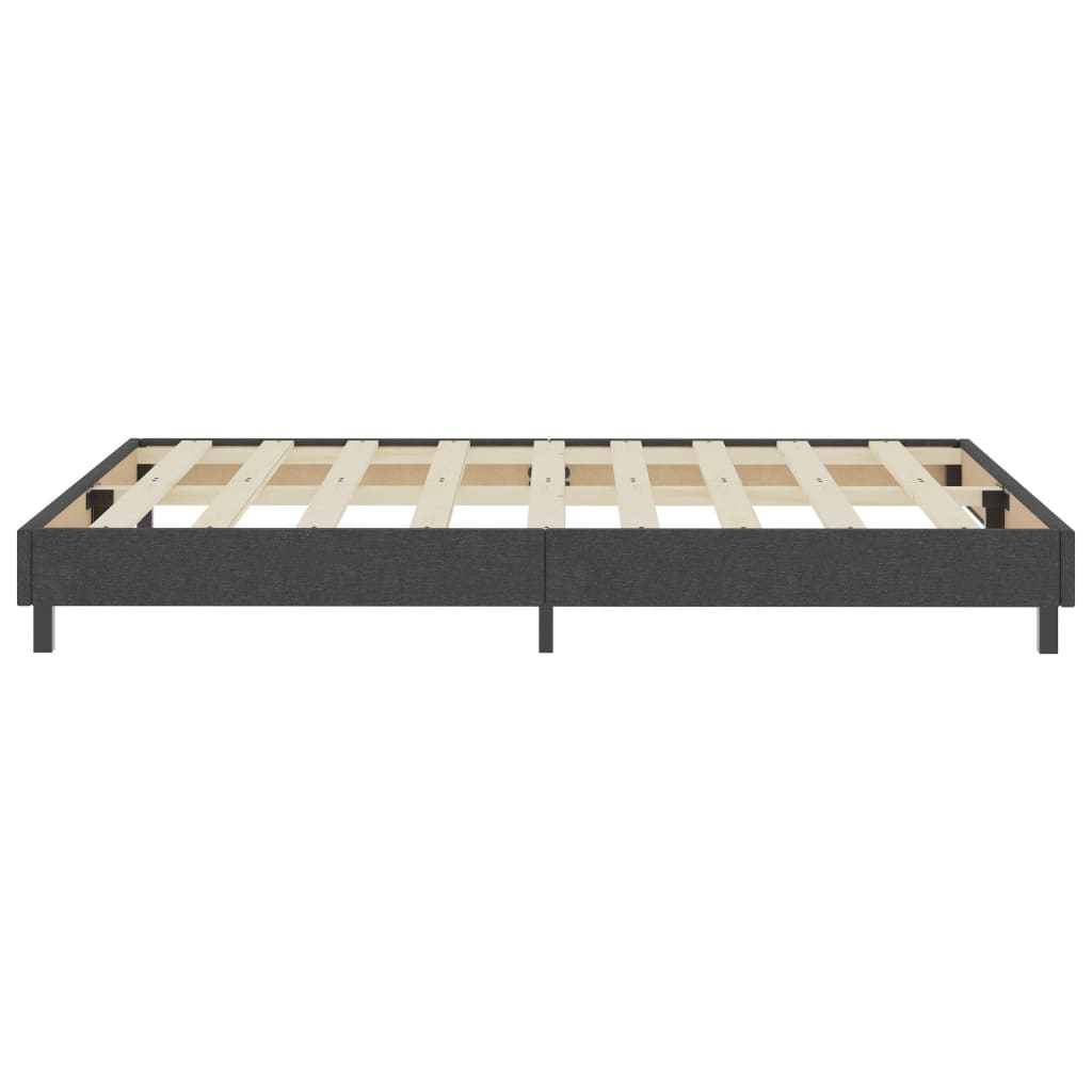 vidaXL Πλαίσιο Κρεβατιού Boxspring Γκρι 160 x 200 εκ. Υφασμάτινο