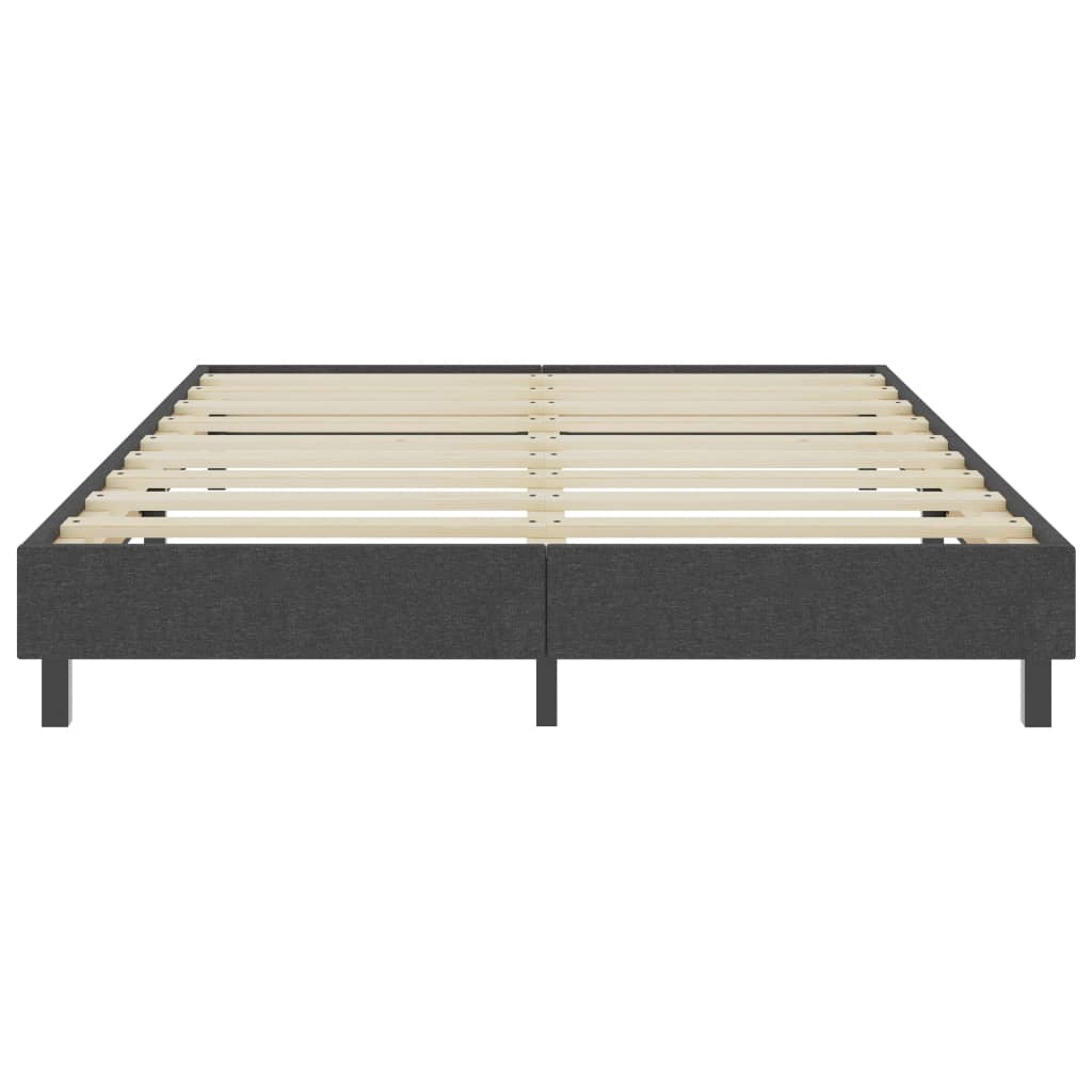vidaXL Πλαίσιο Κρεβατιού Boxspring Γκρι 180 x 200 εκ. Υφασμάτινο