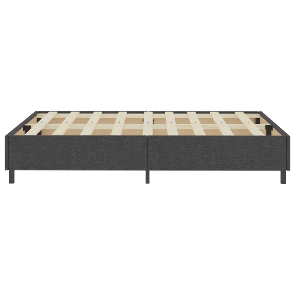 vidaXL Πλαίσιο Κρεβατιού Boxspring Γκρι 140 x 200 εκ. Υφασμάτινο