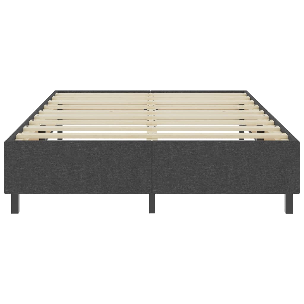 vidaXL Πλαίσιο Κρεβατιού Boxspring Γκρι 160 x 200 εκ. Υφασμάτινο