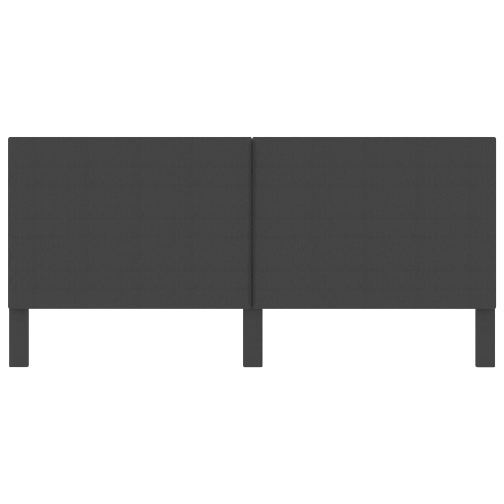 vidaXL Κεφαλάρι Σκούρο Γκρι 200 x 200 εκ. Υφασμάτινο