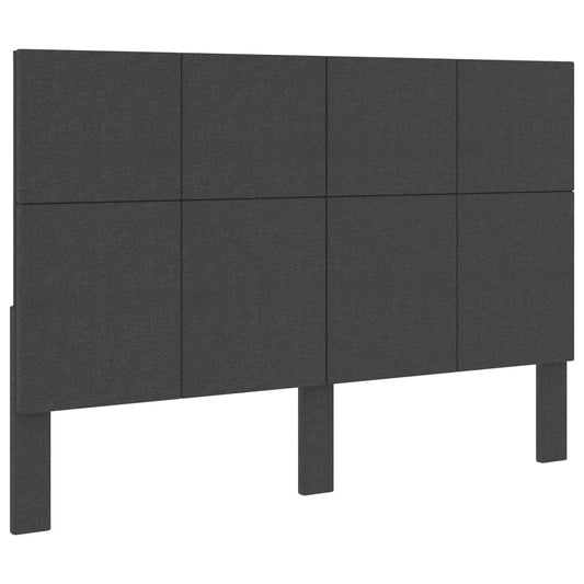 vidaXL Κεφαλάρι Σκούρο Γκρι 180 x 200 εκ. Υφασμάτινο