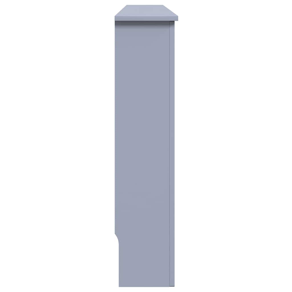 vidaXL Κάλυμμα Καλοριφέρ Ανθρακί 112 x 19 x 81,5 εκ. από MDF
