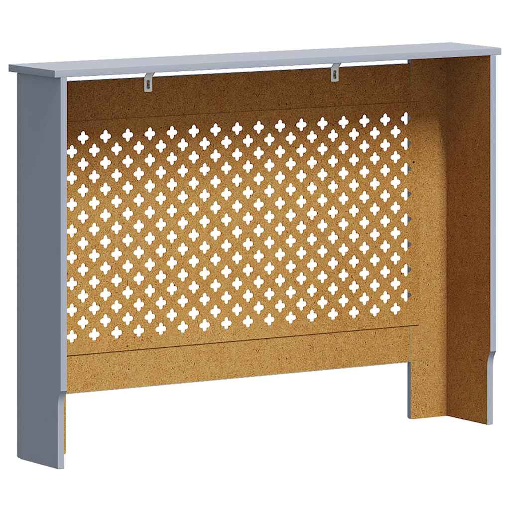 vidaXL Κάλυμμα Καλοριφέρ Ανθρακί 112 x 19 x 81,5 εκ. από MDF
