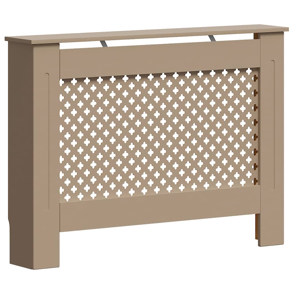 vidaXL Κάλυμμα Καλοριφέρ 112 x 19 x 81,5 εκ. από MDF