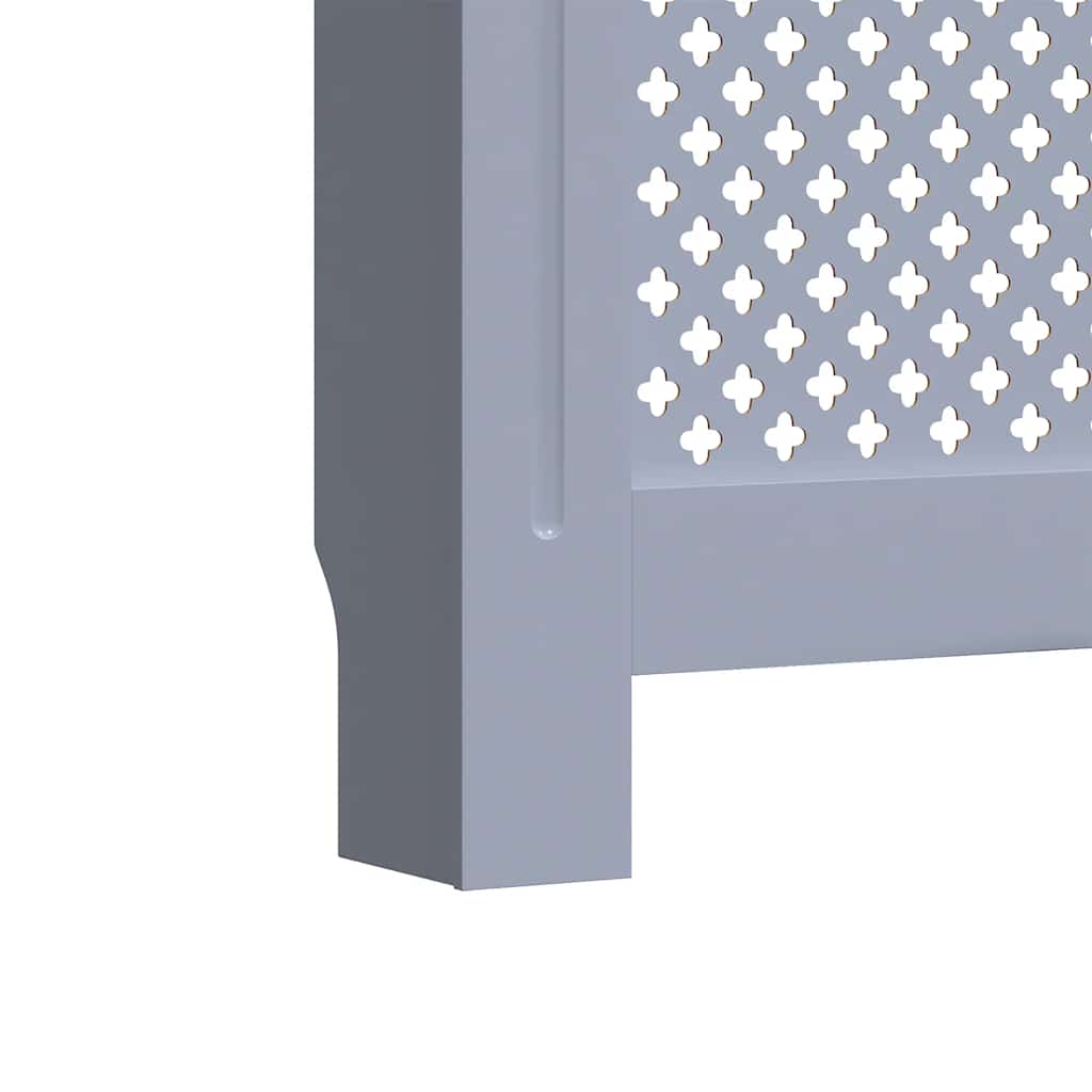 vidaXL Κάλυμμα Καλοριφέρ Ανθρακί 152 x 19 x 81,5 εκ. από MDF