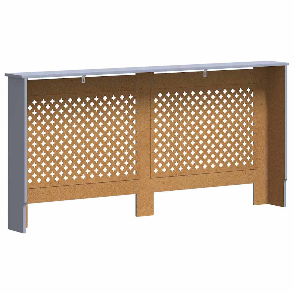 vidaXL Κάλυμμα Καλοριφέρ Ανθρακί 172 x 19 x 81,5 εκ. από MDF