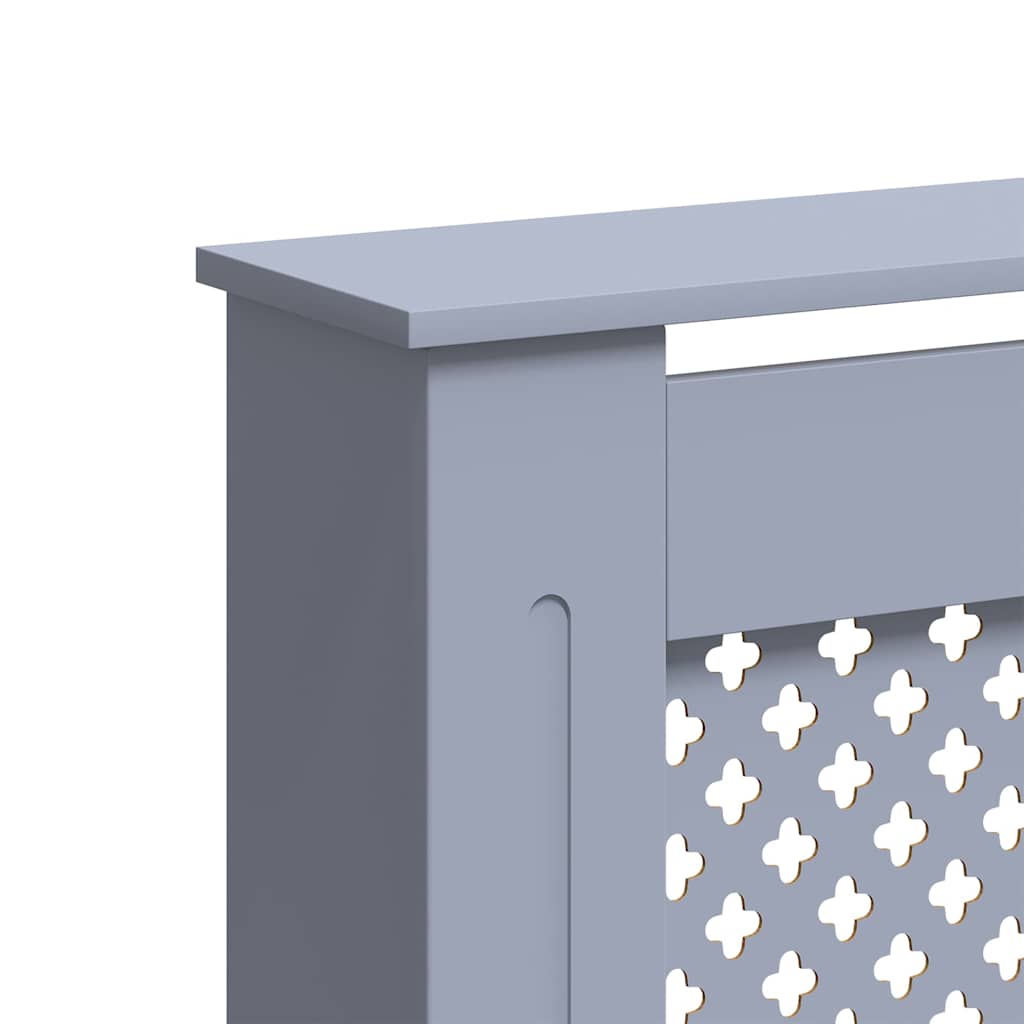 vidaXL Κάλυμμα Καλοριφέρ Ανθρακί 172 x 19 x 81,5 εκ. από MDF