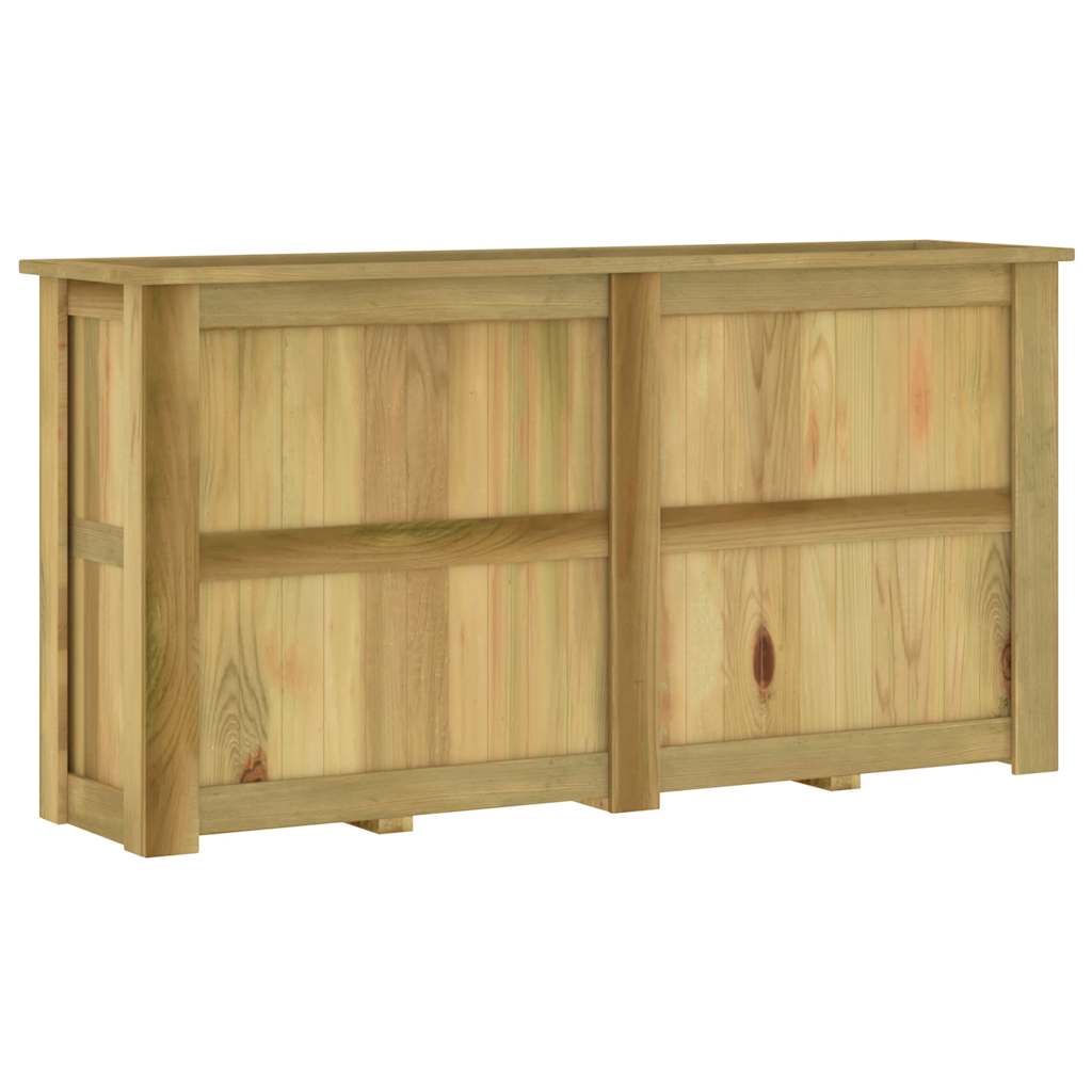 vidaXL Υπερυψωμένη Γλάστρα 196 x 50 x 100 εκ. Εμποτισμένο Ξύλο Πεύκου