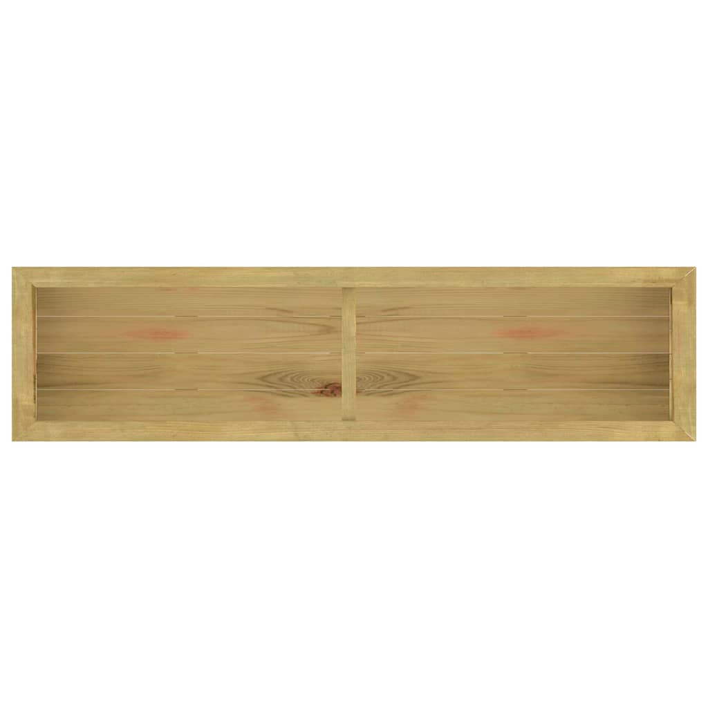vidaXL Υπερυψωμένη Γλάστρα 196 x 50 x 100 εκ. Εμποτισμένο Ξύλο Πεύκου
