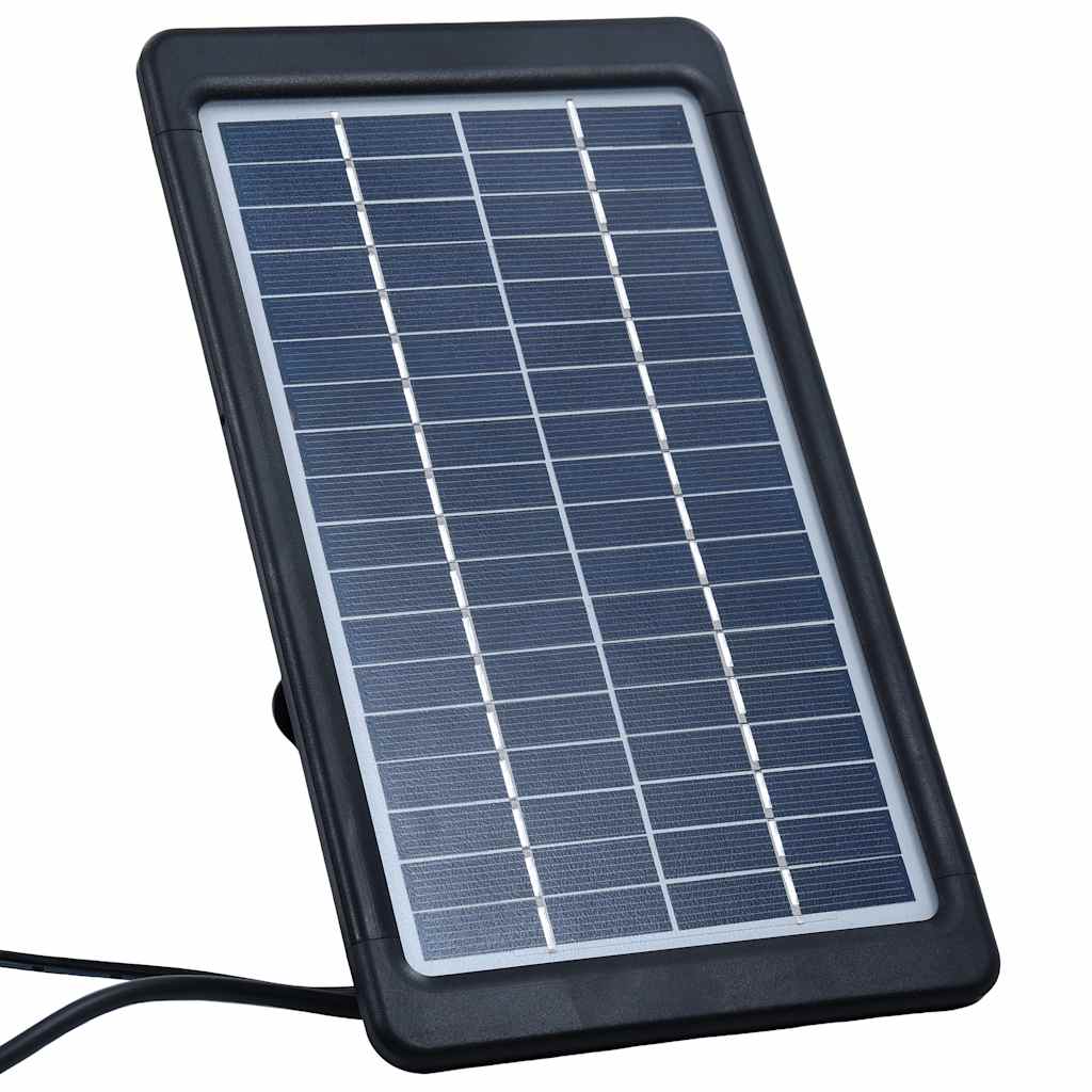 vidaXL Τέντα Συρόμενη Χειροκίνητη με LED Ανθρακί 300 x 250 εκ.