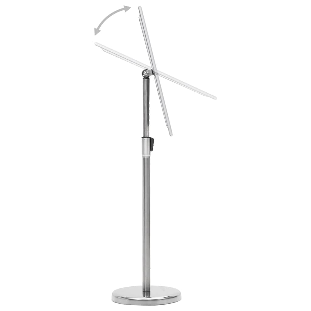 vidaXL Σταντ για Αφίσες Α4 Επιδαπέδιο Ασημί από Κράμα Αλουμινίου