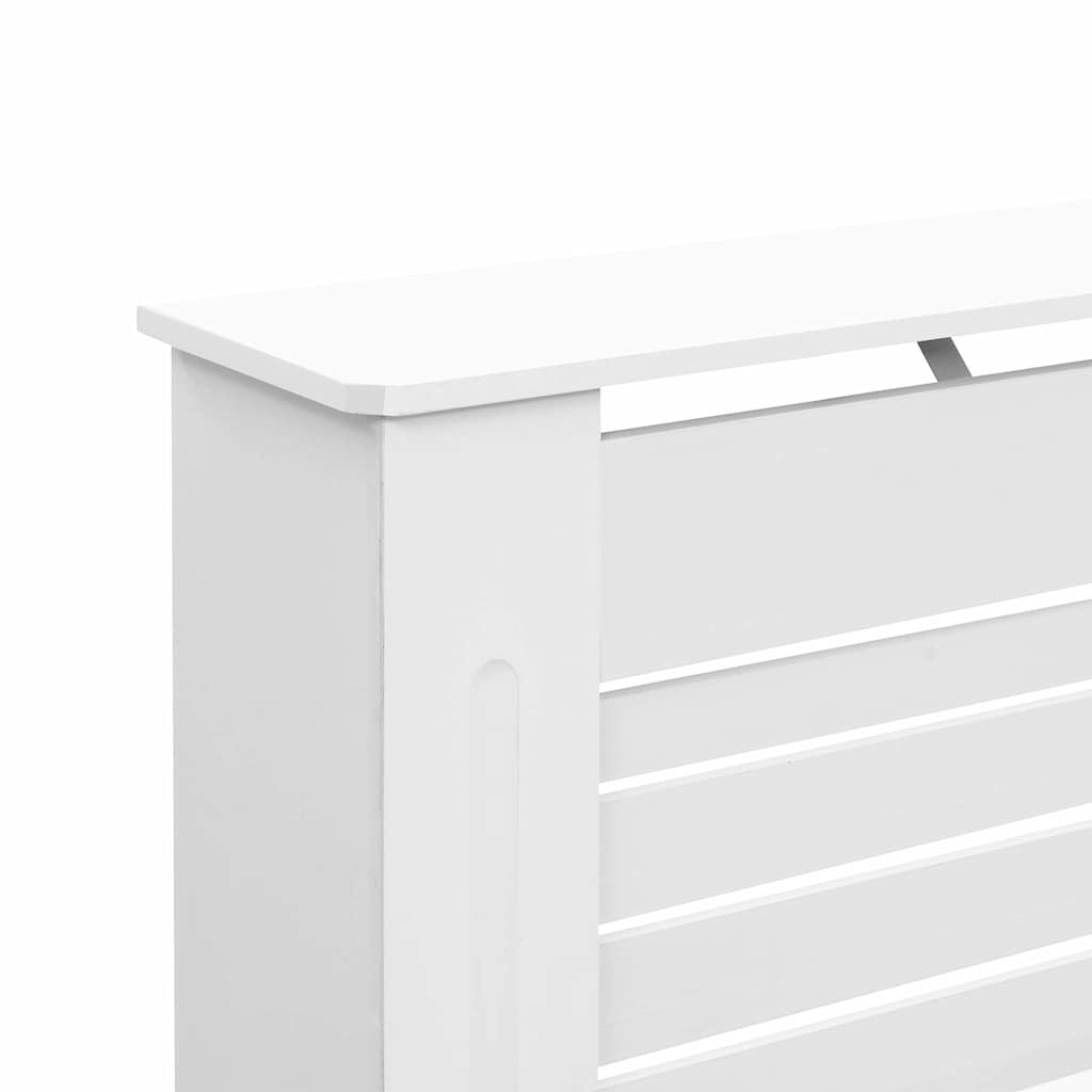 vidaXL Καλύμματα Καλοριφέρ 2 τεμ. Λευκά 152 x 19 x 81,5 εκ. από MDF