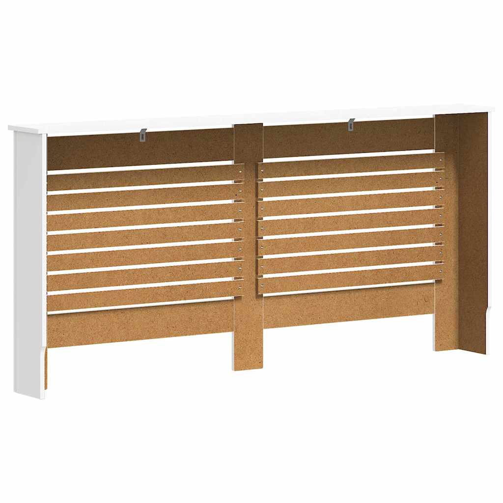 vidaXL Καλύμματα Καλοριφέρ 2 τεμ. Λευκά 172 x 19 x 81,5 εκ. από MDF