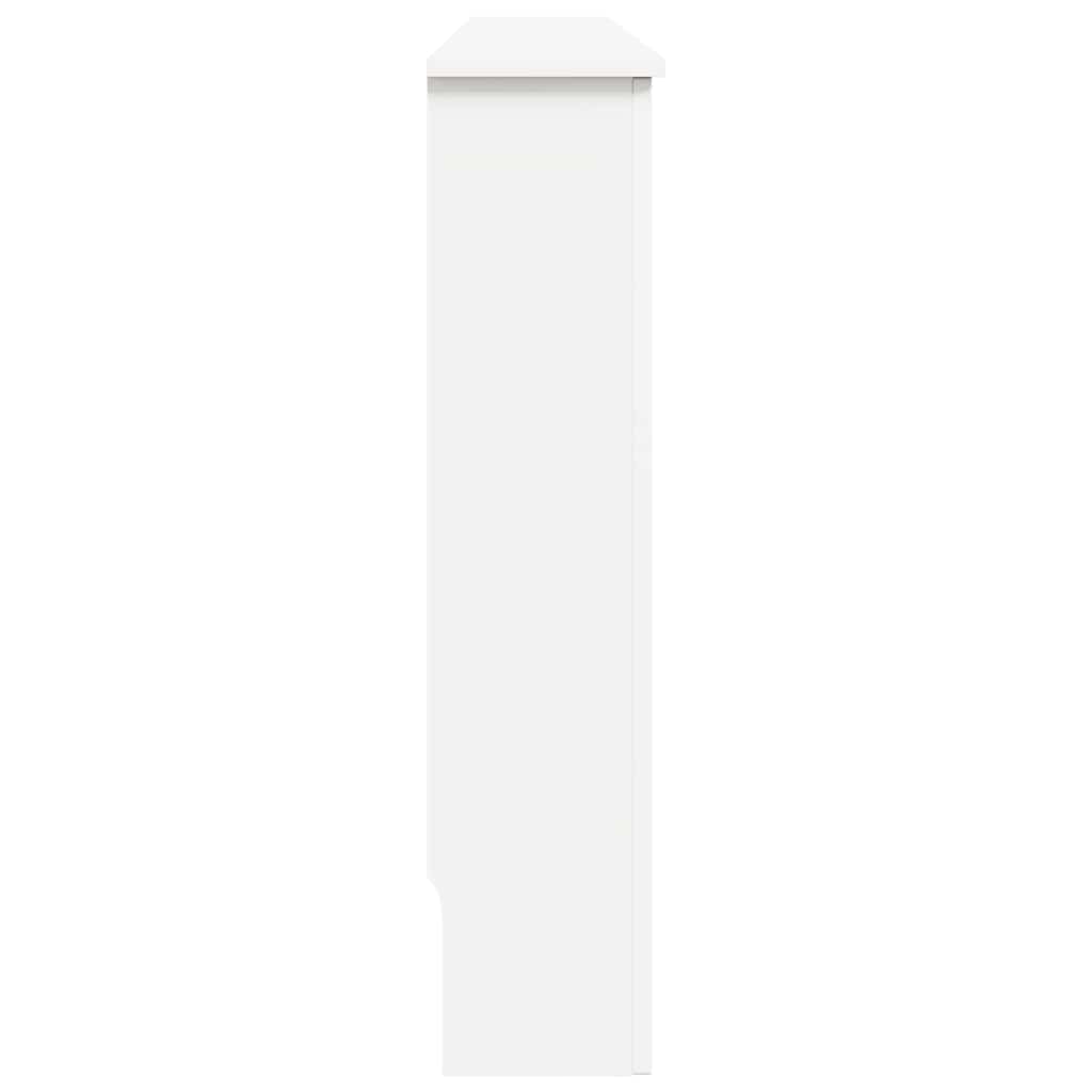 vidaXL Καλύμματα Καλοριφέρ 2 τεμ. Λευκά 112 x 19 x 81,5 εκ. από MDF