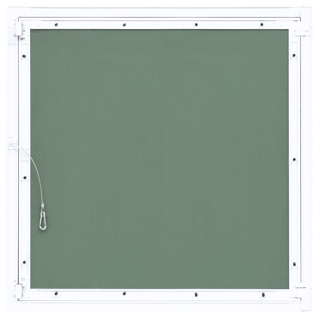 vidaXL Θυρίδα Επίσκεψης Γυψοσανίδας 600 x 600 χιλ. Σκελετός Αλουμινίου