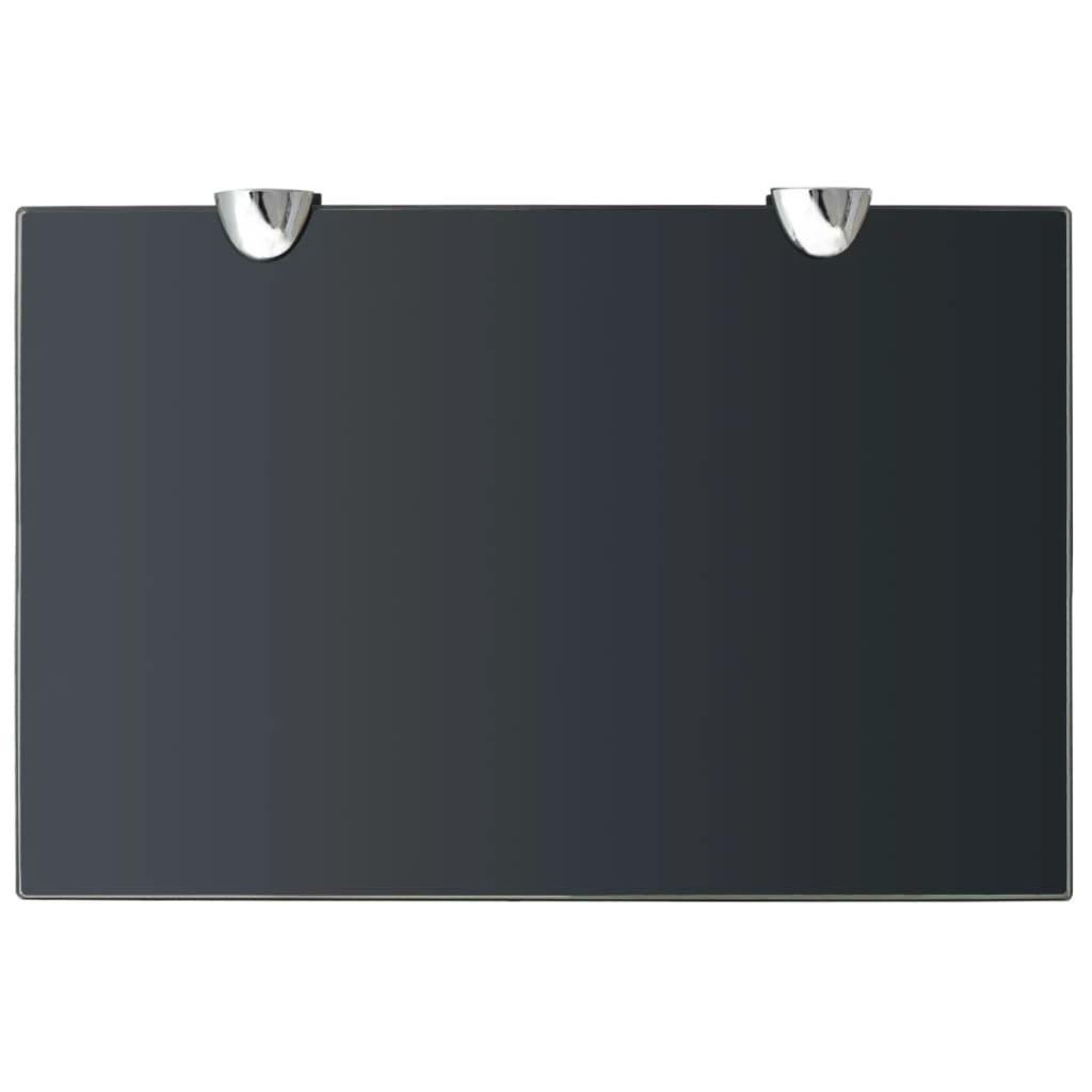 vidaXL Ράφια Τοίχου 2 τεμ. 8 χιλ. 30 x 20 εκ. Γυάλινα