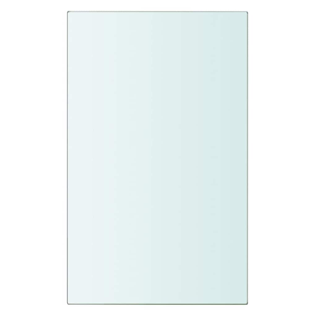 vidaXL Ράφια Πάνελ 2 τεμ. Διάφανα 20 x 12 εκ. Γυάλινα