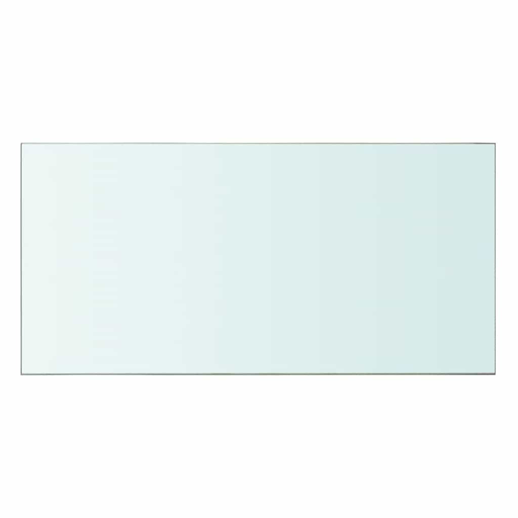 vidaXL Ράφια Πάνελ 2 τεμ. Διάφανα 60 x 30 εκ. Γυάλινα