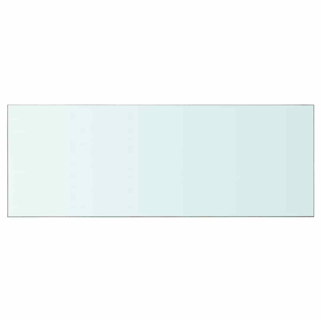 vidaXL Ράφια Πάνελ 2 τεμ. Διάφανα 80 x 30 εκ. Γυάλινα